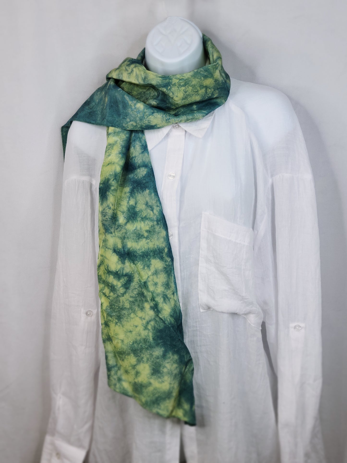 Eco Dye Scarf #6